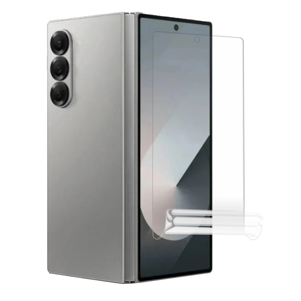 Til Samsung Galaxy Z Fold7 5G Skærmbeskytter Blød Hydrogel TPU Anti-ridse Skærmfilm