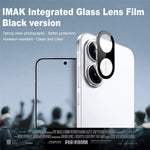 IMAK För Xiaomi Redmi Turbo 4 Pro 5G Kameralinsskydd Härdat Glas HD Klar Linsfilm (Svart Version)