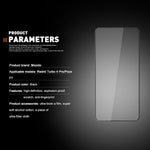 MOCOLO For Xiaomi Redmi Turbo 4 Pro 5G / Poco F7 5G Screen Protector Anti-Shatter Silk Printing Tempered Glass Film