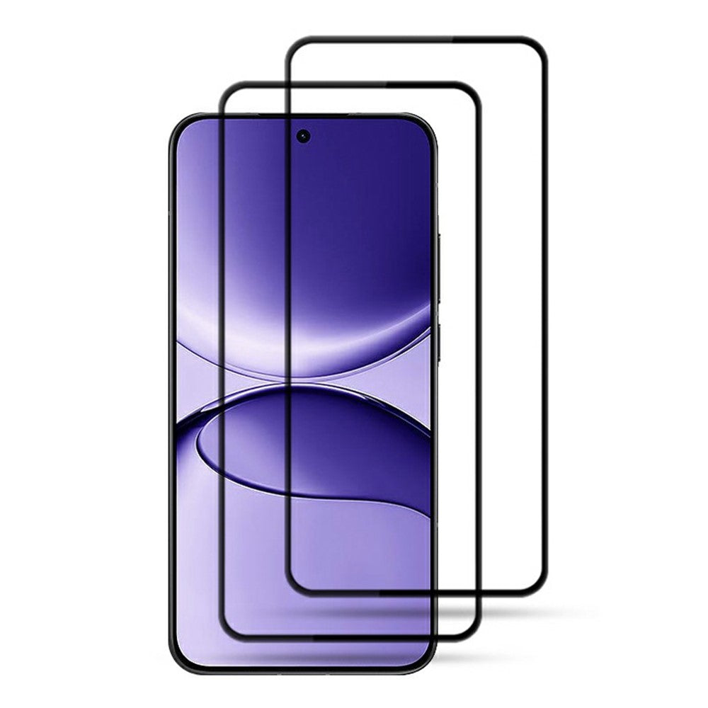 AMORUS 2 stk. skærmbeskyttelse til Xiaomi Redmi Turbo 4 Pro 5G / Poco F7 5G, splintfri hærdet glasfilm med silketryk