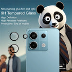 IMAK For Xiaomi Redmi Note 13 Pro 5G / Poco X6 5G Tempered Glass Camera Lens Protector with Self Positioning Frame (Complete Covering)