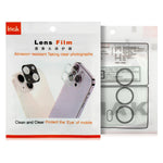 IMAK For Xiaomi Redmi Note 13 Pro 5G / Poco X6 5G Tempered Glass Camera Lens Protector with Self Positioning Frame (Complete Covering)