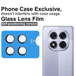 IMAK For Xiaomi Redmi Note 14 Pro 5G /  Poco X7 5G Tempered Glass Camera Lens Protector with Self Positioning Frame (Complete Covering)