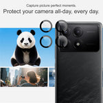 IMAK Kameralinsskydd för Xiaomi Redmi K70 5G / K70 Pro 5G / K70E 5G / Poco X6 Pro 5G / F6 Pro 5G Härdat glaslinsfilm med självpositionerande ram (komplett täckning)