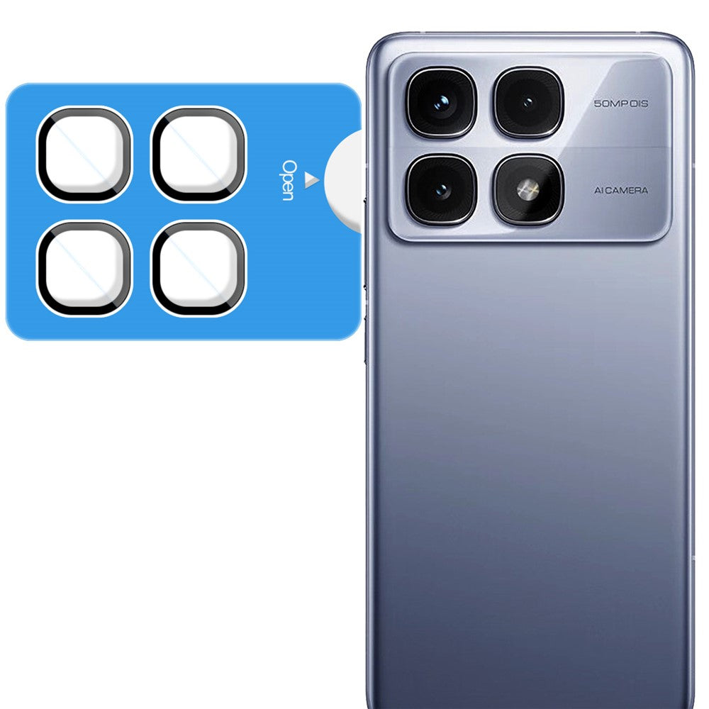 IMAK For Xiaomi Redmi K70 Ultra Tempered Glass Camera Lens Protector with Self Positioning Frame (Complete Covering)