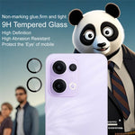 IMAK For Oppo Reno13 5G (Global) Tempered Glass Camera Lens Protector with Self Positioning Frame (Complete Covering)