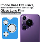 IMAK For Huawei Pura 70 Pro / Pura 70 Pro+ Tempered Glass Camera Lens Protector with Self Positioning Frame (Complete Covering)