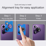 IMAK For Huawei Pura 70 Pro / Pura 70 Pro+ Tempered Glass Camera Lens Protector with Self Positioning Frame (Complete Covering)