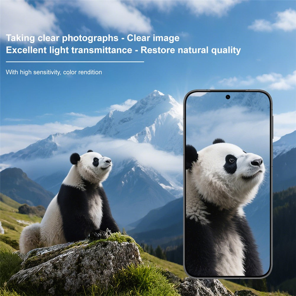 IMAK For Huawei Pura 80 Tempered Glass Camera Lens Protector with Self Positioning Frame (Complete Covering)
