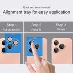 IMAK For Huawei Pura 80 Tempered Glass Camera Lens Protector with Self Positioning Frame (Complete Covering)