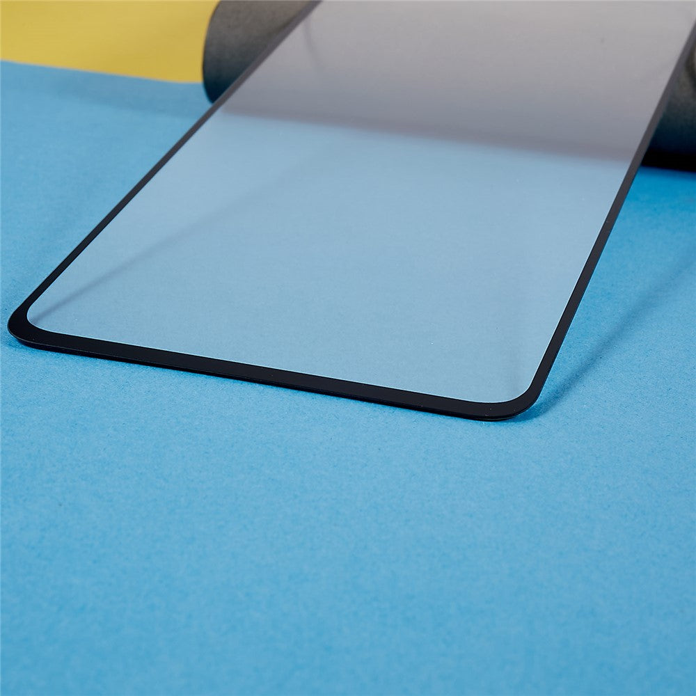 For Honor X8 5G Full Glue Silk Printing Tempered Glass Protective Film Anti-explosion HD Clear Screen Protector