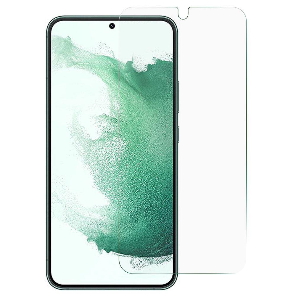 Til Samsung Galaxy S22 5G / S23 0.18mm ultratynd buet kant ultra klar skærmbeskytter eksplosionssikker hærdet glasfilm