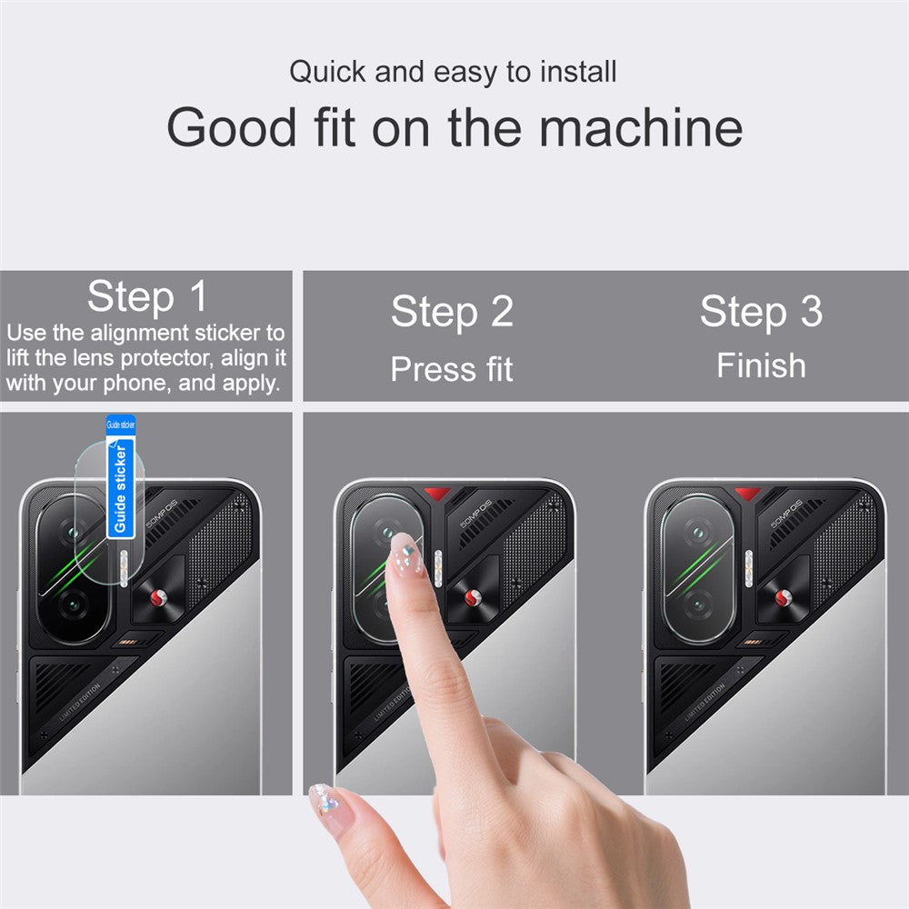 IMAK For Xiaomi Poco F7 5G Camera Lens Protector Slim Tempered Glass Lens Film