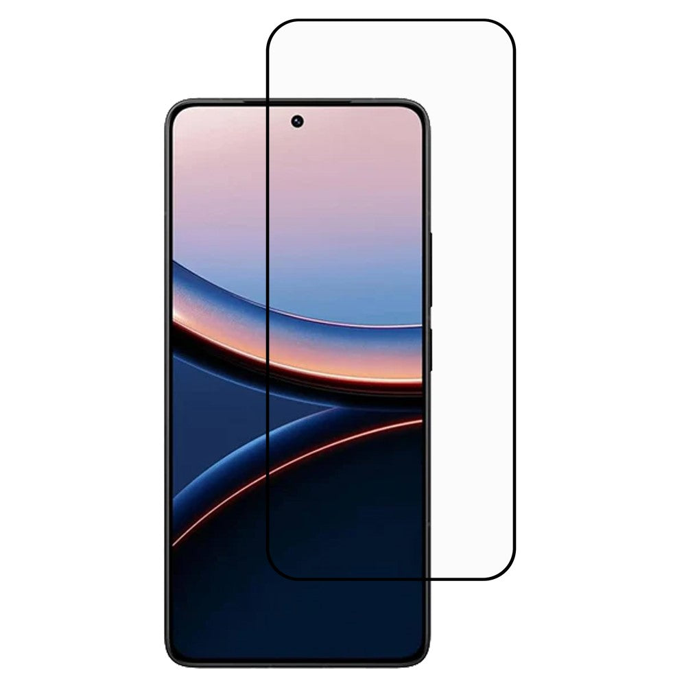 For Xiaomi Poco F7 5G / Redmi Turbo 4 Pro 5G Screen Protector Silk Printing Full Glue HD Clear Screen Film
