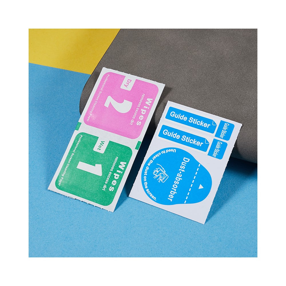 For Realme C73 5G Screen Protector Silk Printing Full Glue HD Clear Screen Film