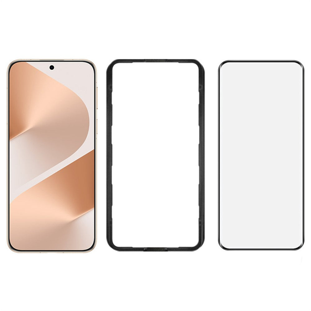 IMAK Skärmskydd för Huawei Pura 80 Pro / Pura 80 Pro+ / Pura 80 Ultra Full Glue 3D Böjd Härdat Glasfilm med Positioneringsram