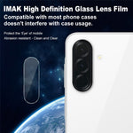 IMAK För Samsung Galaxy A17 5G / A17 4G / A26 5G Kameralinsskydd Tunn Härdad Glaslinsfilm