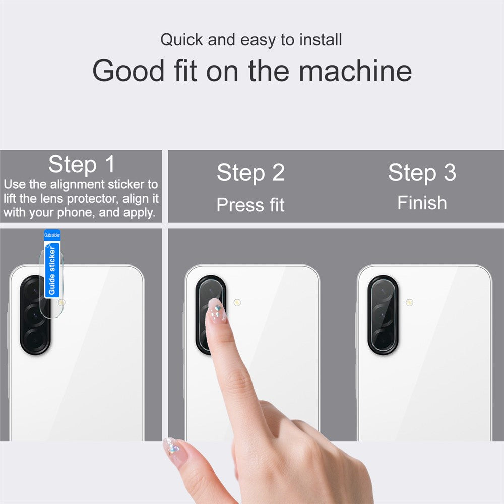 IMAK För Samsung Galaxy A17 5G / A17 4G / A26 5G Kameralinsskydd Tunn Härdad Glaslinsfilm