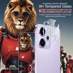 IMAK For Oppo Reno14 Pro 5G (Global) Tempered Glass Camera Lens Protector + Acrylic Lens Cap