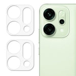 2Pcs For Oppo Reno14 Pro 5G (Global) Camera Lens Protector 3D Arc Edge Anti-Scratch Tempered Glass Lens Film