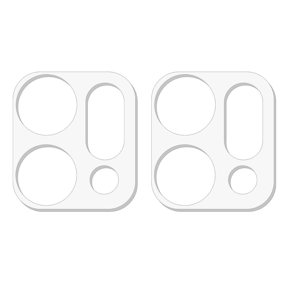 2Pcs For Oppo Reno14 Pro 5G (Global) Camera Lens Protector 3D Arc Edge Anti-Scratch Tempered Glass Lens Film