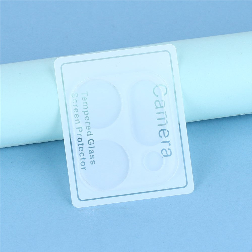 2Pcs For Oppo Reno14 Pro 5G (Global) Camera Lens Protector 3D Arc Edge Anti-Scratch Tempered Glass Lens Film