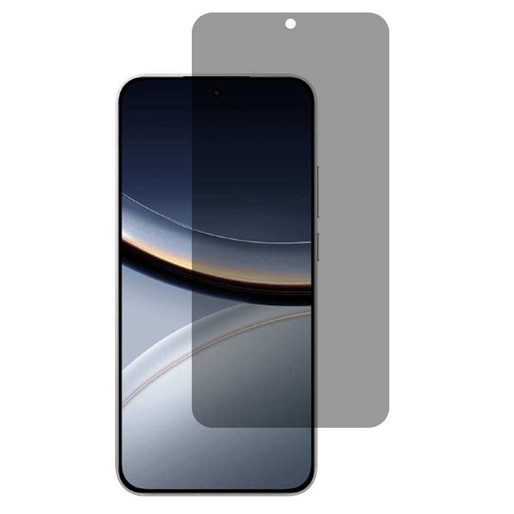 Anti-spion-skærmbeskyttelse til Xiaomi Poco F7 5G / Redmi Turbo 4 Pro 5G, skærmfilm i aluminium-siliciumglas