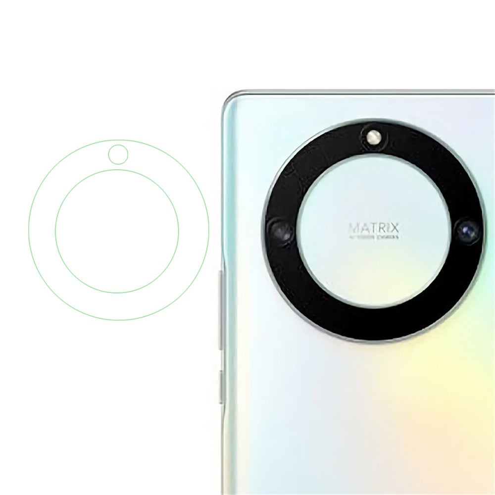 For Honor X40 5G Flexible HD Clear Camera Lens Protector Soda-Lime Glass Scratch Resistant Phone Rear Lens Film