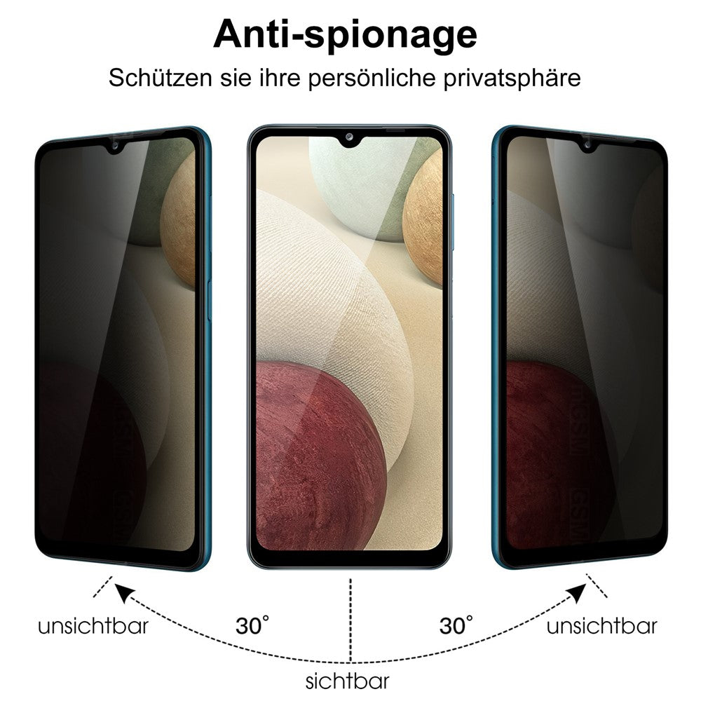 Samsung Galaxy S26 FE / S25 FE Härdat Glas Skärmskydd 2.5D Arc Edge Anti-Spionfilm