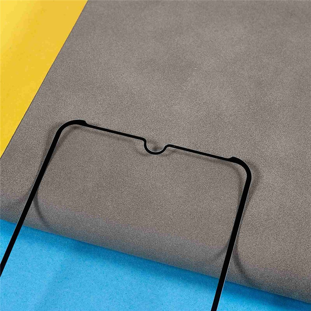 For Xiaomi Redmi Note 9 Pro Max / Note 9S 4G / Note 9 Pro 4G Silk Printing 9D Tempered Glass Film Side Glue Anti-Scratch Screen Protector