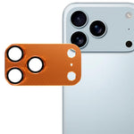 iPhone 17 Pro Kameralinsskydd i Metall & Härdat Glas - Orange