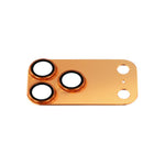 iPhone 17 Pro Kameralinsskydd i Metall & Härdat Glas - Orange