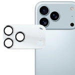 iPhone 17 Pro Kameralinsskydd i Metall & Härdat Glas - Silver
