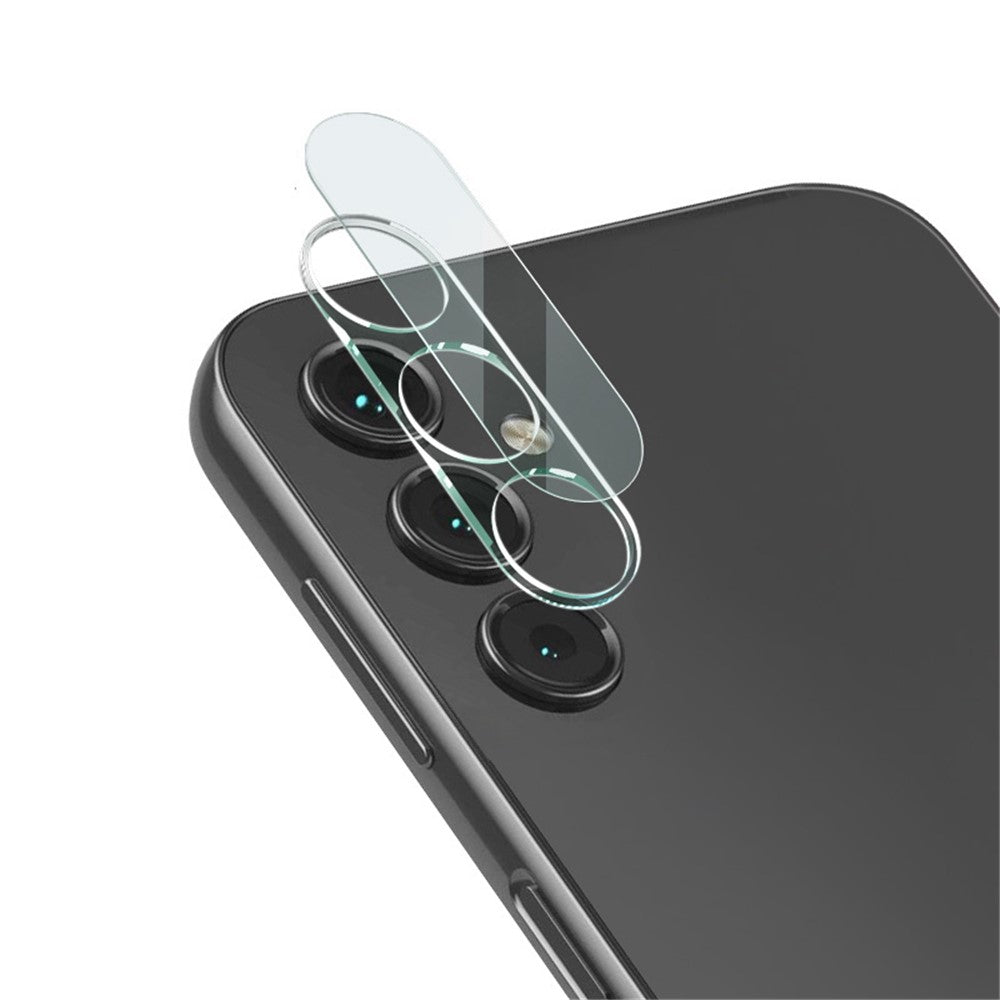 IMAK Kameralinsfilm för Samsung Galaxy A14 5G / 4G, Integrerat linsskydd i härdat glas + Akryllinsskydd