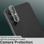 IMAK Kameralinsfilm för Samsung Galaxy A14 5G / 4G, Integrerat linsskydd i härdat glas + Akryllinsskydd