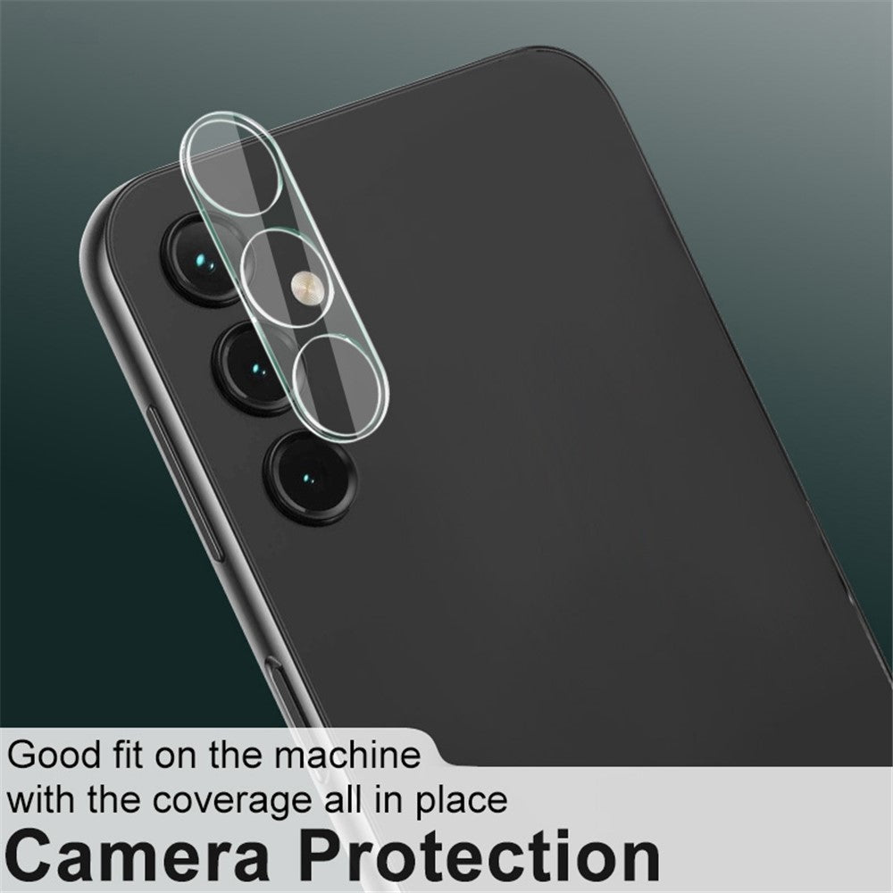IMAK Kameralinsfilm för Samsung Galaxy A14 5G / 4G, Integrerat linsskydd i härdat glas + Akryllinsskydd