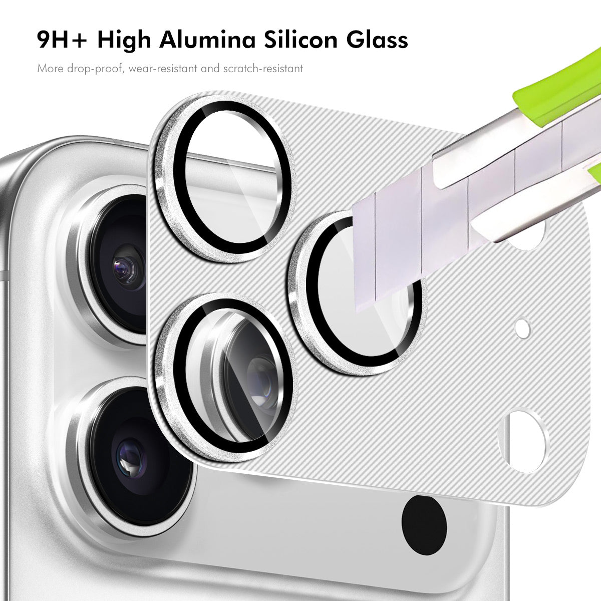 ENKAY HAT PRINCE til iPhone 17 Pro Max Kamerabeskytter i aluminiumslegering + hærdet glas