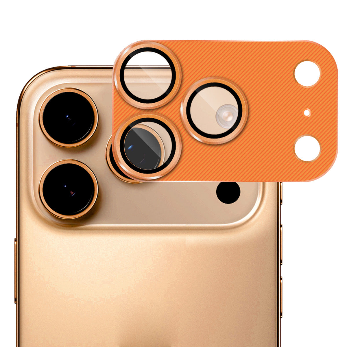 ENKAY HAT PRINCE til iPhone 17 Pro Max Kamerabeskytter i aluminiumslegering + hærdet glas