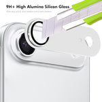 ENKAY HAT PRINCE For iPhone Air Camera Lens Protector   Aluminium Alloy + Tempered Glass Lens Film