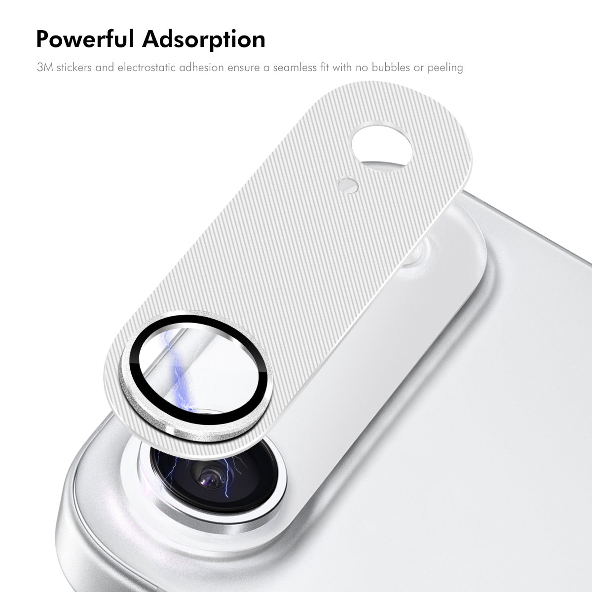 ENKAY HAT PRINCE For iPhone Air Camera Lens Protector   Aluminium Alloy + Tempered Glass Lens Film