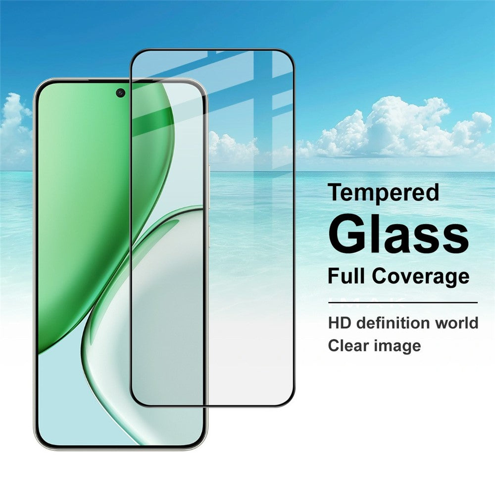 IMAK Pro+ Series For Honor Win Turbo 5G / Magic8 Lite 5G / X9d 5G / X70 5G Screen Protector Full Coverage Tempered Glass Film (Fingerprint Unlock)