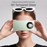 IMAK For Honor Magic8 Lite 5G / X9d 5G / X70 5G Tempered Glass Camera Lens Protector with Self Positioning Frame (Black Version)