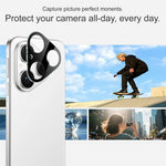 IMAK For Huawei Pura 80 Tempered Glass Lens Film + Acrylic Cap (Black Version)