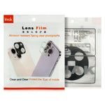 IMAK For Huawei Pura 80 Tempered Glass Lens Film + Acrylic Cap (Black Version)