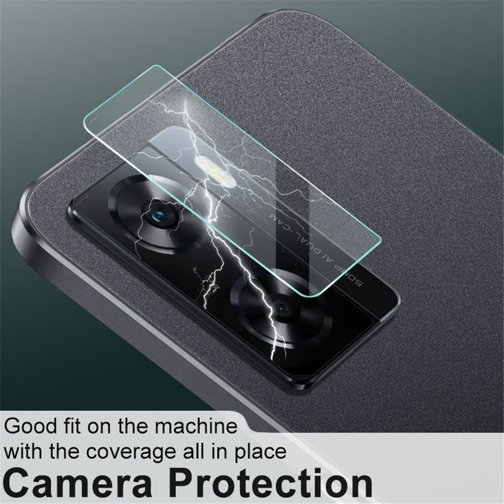 IMAK 2 st / set för Oppo A57 4G / A57s 4G / A57e 4G / A77s 4G kameralinsskydd härdat glas högupplöst reptålig linsfilm