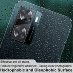 IMAK 2 st / set för Oppo A57 4G / A57s 4G / A57e 4G / A77s 4G kameralinsskydd härdat glas högupplöst reptålig linsfilm