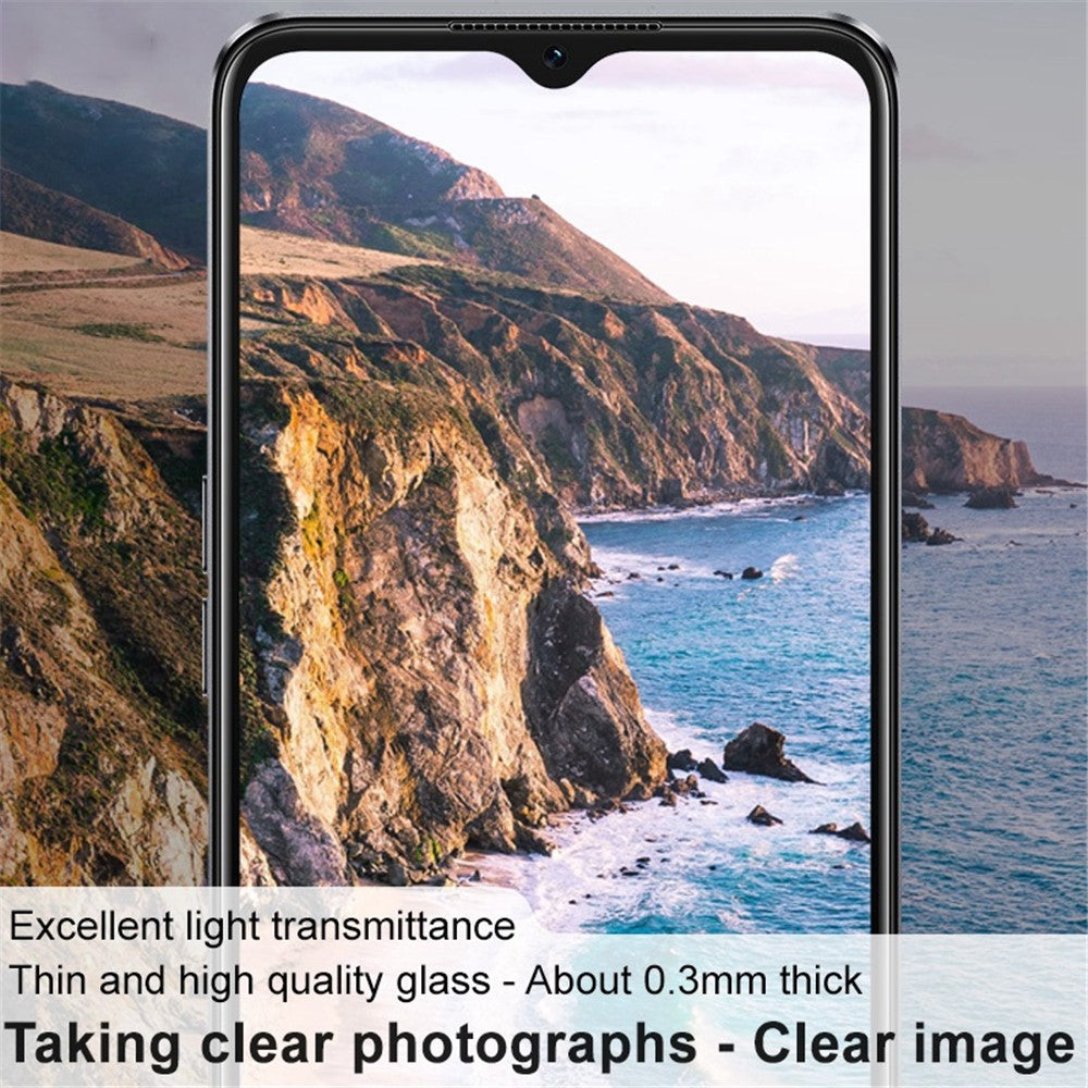 IMAK 2 st / set för Oppo A57 4G / A57s 4G / A57e 4G / A77s 4G kameralinsskydd härdat glas högupplöst reptålig linsfilm