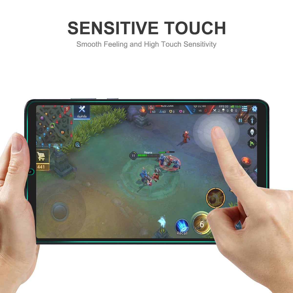 ENKAY HAT PRINCE For Xiaomi Pad Mini / Redmi K Pad 2Pcs Screen Protector   9H 2.5D 0.33mm High Aluminium-silicon Glass Film
