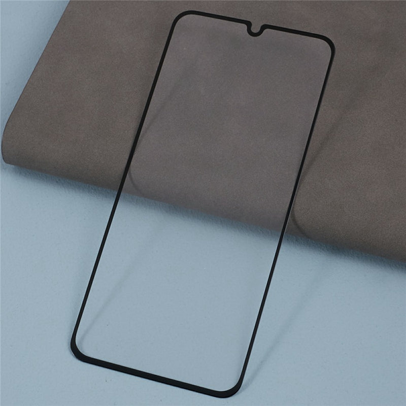 For Samsung Galaxy A01 Screen Protector Silk Printing Full Glue Crystal Clear Tempered Glass Film