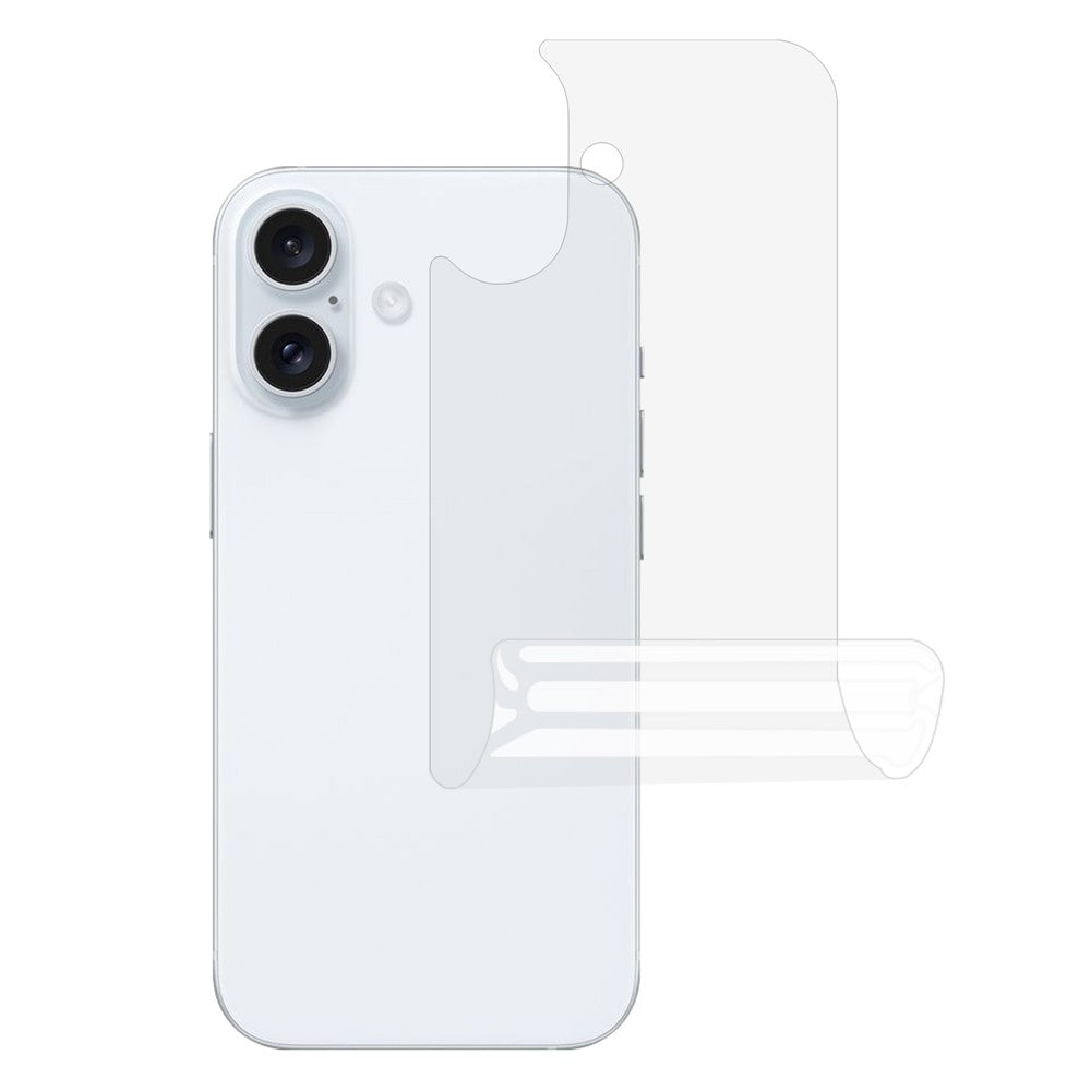Til iPhone 17 Beskyttelsesfilm til bagside Hydrogel Klar TPU Telefon Bagcover Film